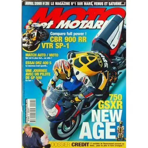 Moto Et Motards 29 De 2000 Suzuki Gsxr750,Honda Cbr900,Vtr 1000 Sp1,Smart Passion,Hrd 125 Sm,Suzuki Drz400s