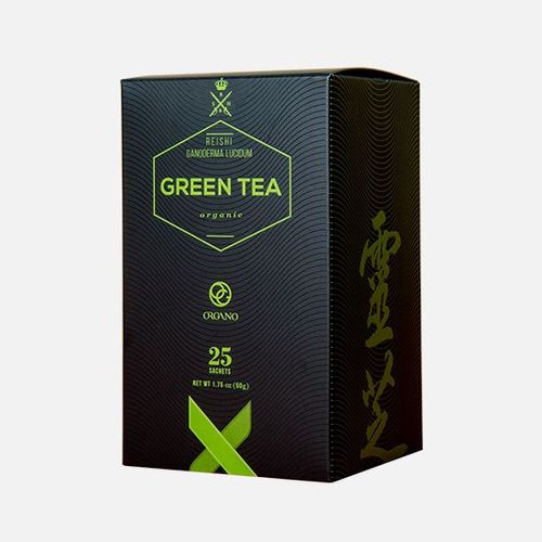 Thé Vert Organo / Organo Organic Green Tea With Organic Ganoderma