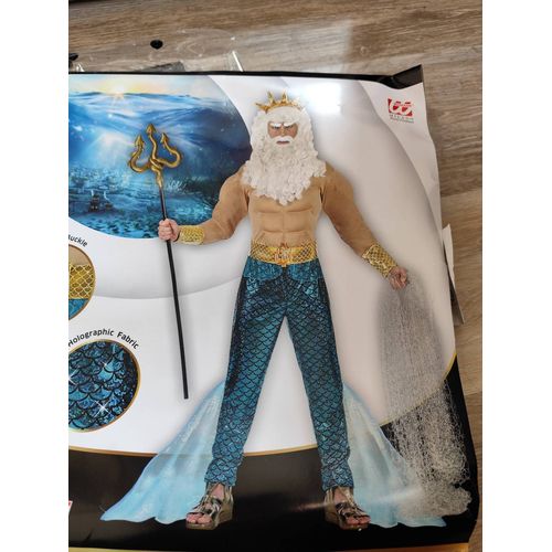 Costume Complet De Poséidon Taille S