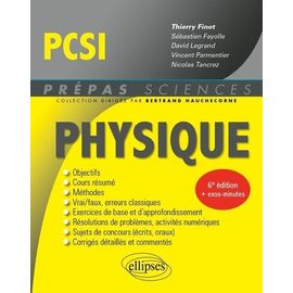 Physique Pcsi