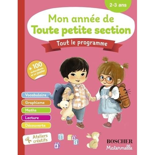 Mon Année De Toute Petite Section 2-3 Ans