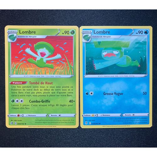 Lombre 8/192 - Clash Des Rebelles + Lombre 33/203 - Evolution Céleste