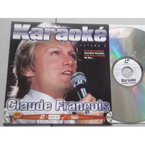 Claude Francois , Karaoke Vol 2 , Laserdisc Fleche