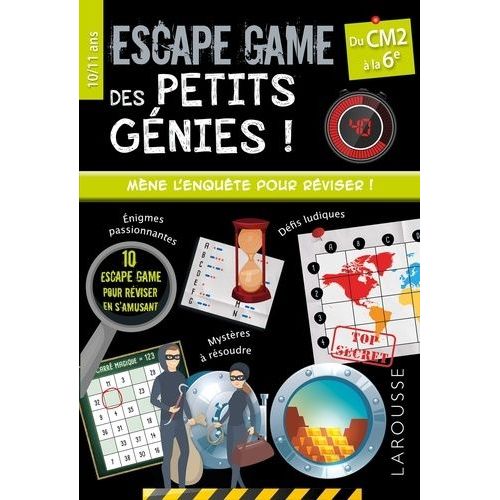 Escape Game Des Petits Génies ! - Du Cm2 À La 6e