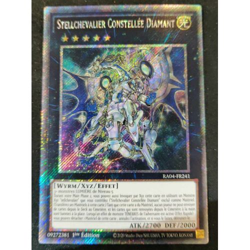 Yu Gi Oh Ra04 Fr241 Stellchevalier Constellee Diamant Platinum Rare