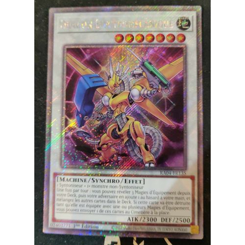 Yu Gi Oh Ra04 Fr135 Dragon Électromécanique Platinum Rare