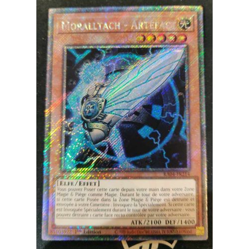 Yu Gi Oh Ra04 Fr214 Moralltach Artefact Platinum Rare