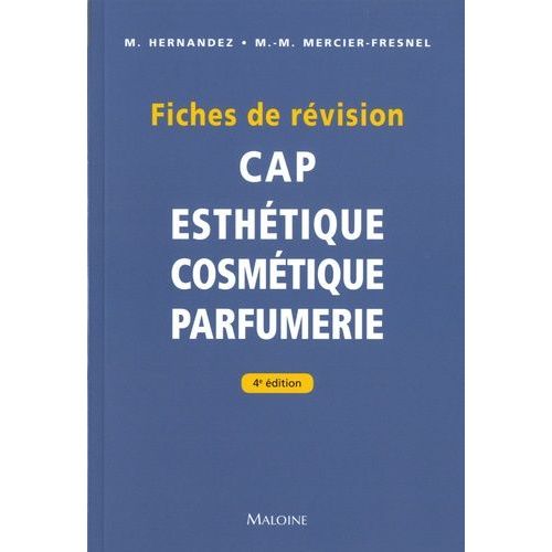 Cap Esthétique Cosmétique Parfumerie - Fiches De Révision