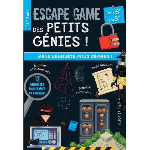 Escape Game Des Petits Génies ! - De La 6e À La 5e