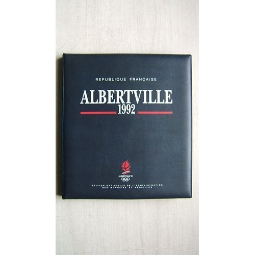 Album Alberville 1992 Complet-12 Enveloppes Officielles Timbre Et Medaille Monnaie De Paris " 1er Jour D'émission "
