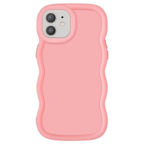 Coque Pour Iphone 12 Et 12 Pro Silicone Antichoc Série Candy Rose