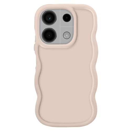 Coque Pour Xiaomi Redmi Note 13 5g Silicone Antichoc Série Candy Beige