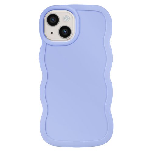 Coque Pour Iphone 14 Silicone Antichoc Série Candy Lavande