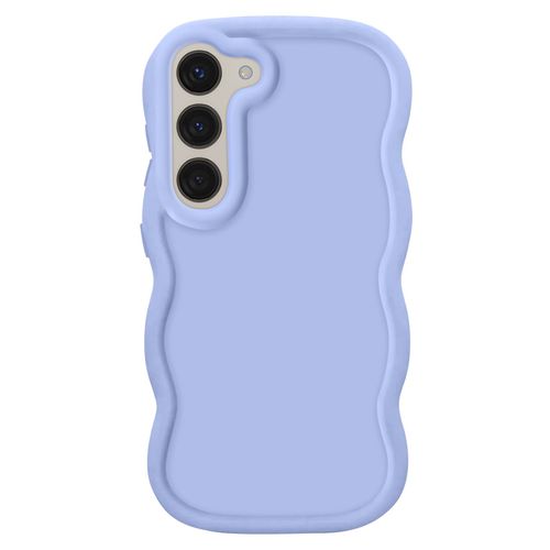 Coque Pour Samsung Galaxy S23 Silicone Antichoc Série Candy Lavande