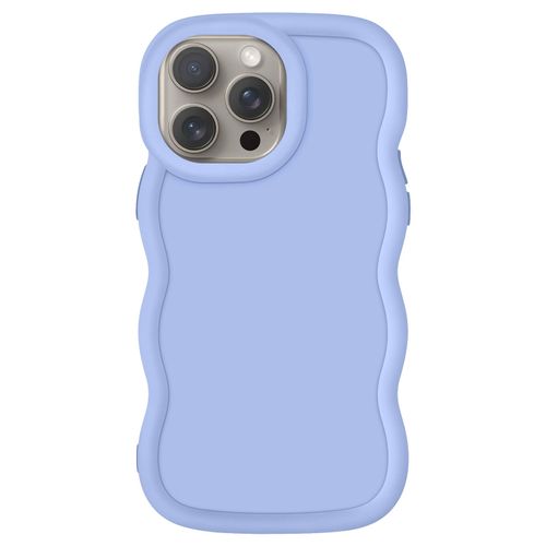 Coque Pour Iphone 15 Pro Silicone Antichoc Série Candy Lavande