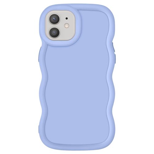 Coque Pour Iphone 12 Et 12 Pro Silicone Antichoc Série Candy Lavande
