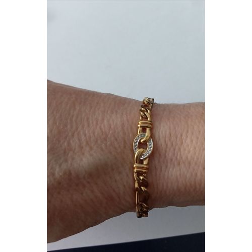 Bracelet Fantaisie - Effet Doré