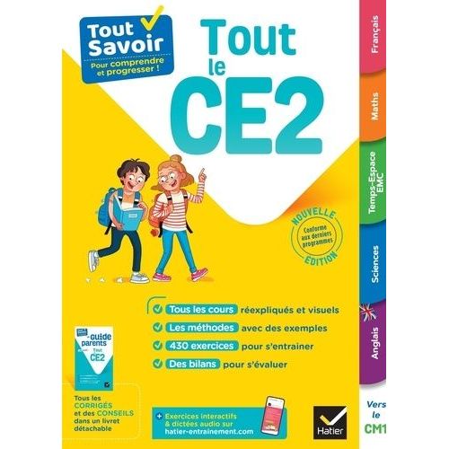Tout Le Ce2 - Avec Le Guide Parents Détachable