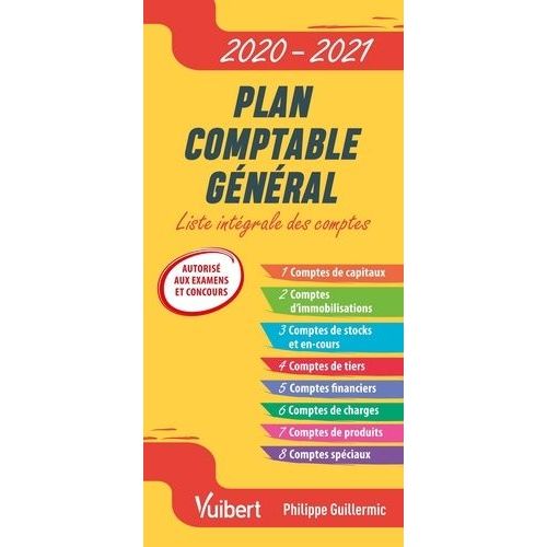 Plan Comptable Général - Liste Intégrale Des Comptes