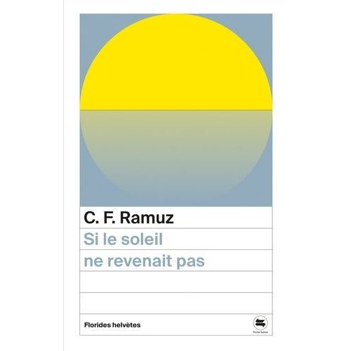 Si Le Soleil Ne Revenait Pas