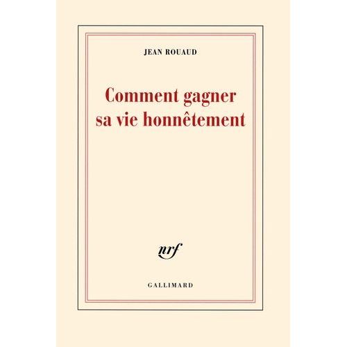 La Vie Poétique - Tome 1 - Comment Gagner Sa Vie Honnêtement