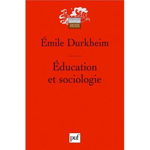 Education Et Sociologie