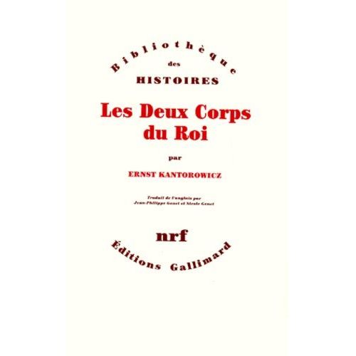 Les Deux Corps Du Roi - Essai Sur La Théologie Politique Au Moyen Age