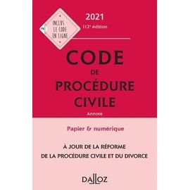 Code De Procédure Civile Annoté