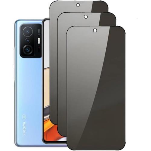 [3 Pièces] Verre Trempé Anti Espion Pour Xiaomi Mi 9 Lite/Mi A3/Mi Cc9e, Privacy Film De Protection Écran Complet 3d Vitre Protecteur Pour Xiaomi Mi 9 Lite/Mi A3/Mi Cc9e