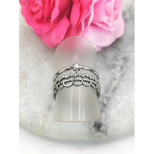 Bague En Acier Inoxydable Réglable