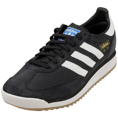 Chaussures Adidas Sl 72 Rs Baskets Noir Blanc