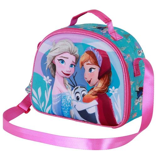 Sac Repas 3D - Disney La Reine des Neiges 2 (Frozen) Family - Bleu - Taille Unique