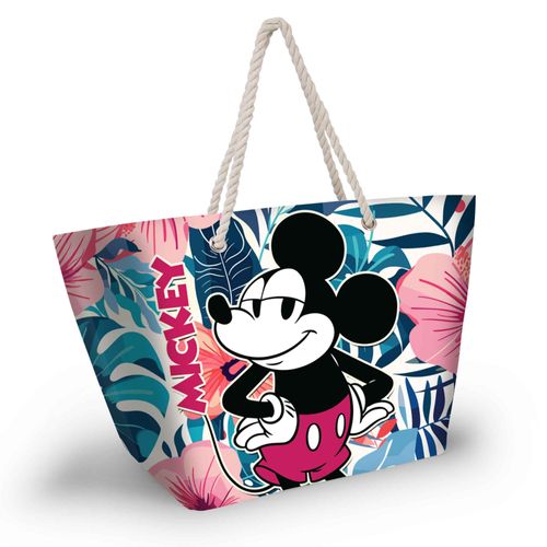 Sac de Plage Soleil - Disney Mickey Mouse Blossom - Multicolore - Taille Unique
