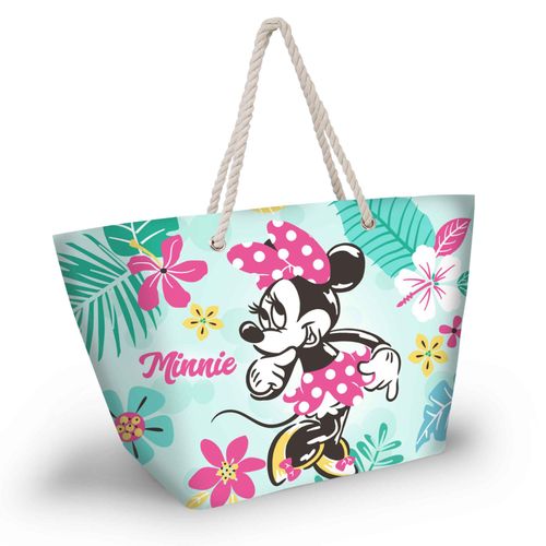 Sac de Plage Soleil - Disney Minnie Mouse Tropic - Vert - Taille Unique