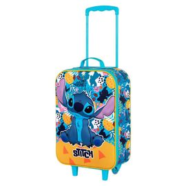 Valise Trolley Soft 3D - Disney Lilo et Stitch Colors - Turquoise - Taille Unique