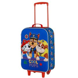 Valise Trolley Soft 3D - La Pat' Patrouille Cool - Bleu- Taille Unique