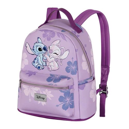 Sac à dos Heady - Disney Lilo et Stitch Stitch & Angel - Rose - Taille Unique