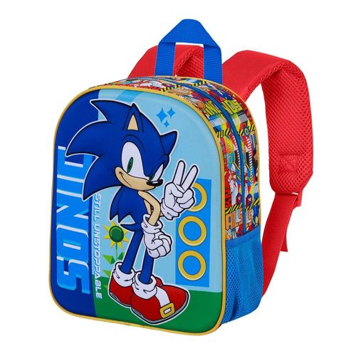 Sac à Dos 3D Elite - Sonic Unstoppable - Bleu- Taille Unique