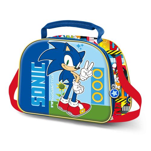 Sac Repas 3D - Sonic Unstoppable - Bleu- Taille Unique