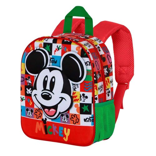 Sac à Dos 3D Elite - Disney Mickey Mouse Mood - Multicolore - Taille Unique