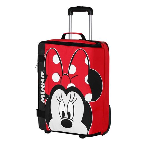 Valise Cabine Pliable - Disney Minnie Mouse Curious - Rouge - Taille Unique