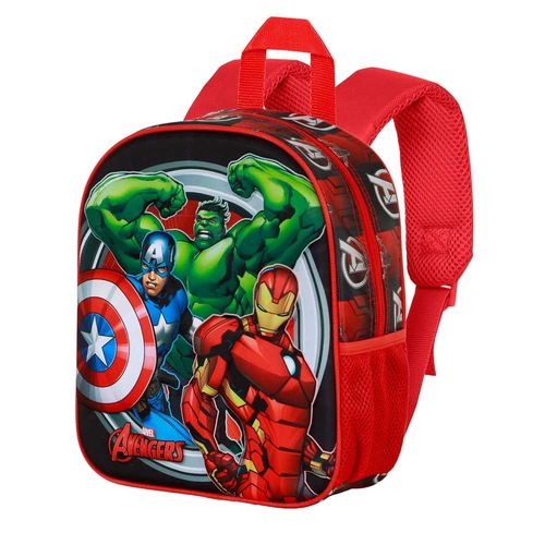 Sac à Dos 3D Elite - Marvel Avengers Almighty - Rouge - Taille Unique