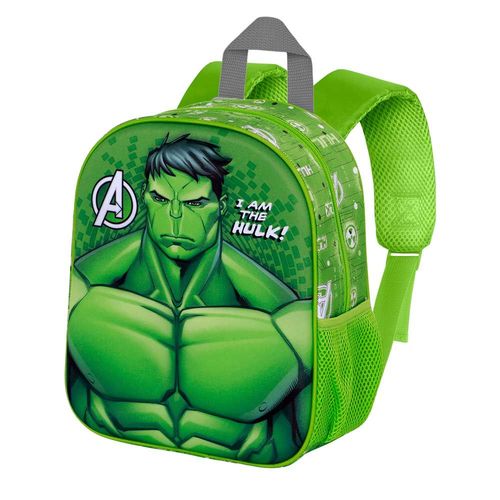 Sac à Dos 3D Elite - Marvel Hulk Rage - Vert - Taille Unique