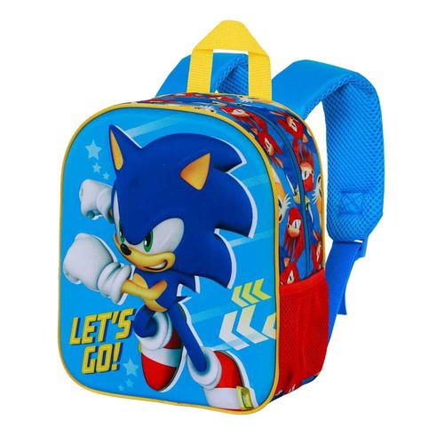 Sac à Dos 3D Elite - Sonic Go - Bleu- Taille Unique
