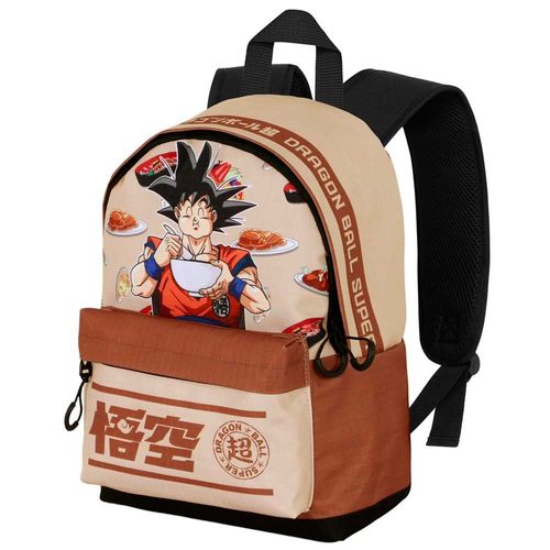 Petit Sac à dos HS FAN - Dragon Ball Goku Foodie - Brun- Taille Unique