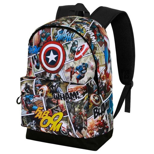 Sac à dos HS FAN 2.2 - Marvel Captain America Comic - Multicolore - Taille Unique
