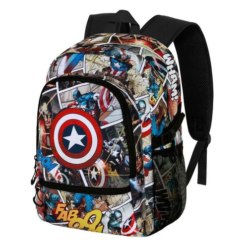 Sac à dos Fight FAN 2.2 - Marvel Captain America Comic - Multicolore - Taille Unique