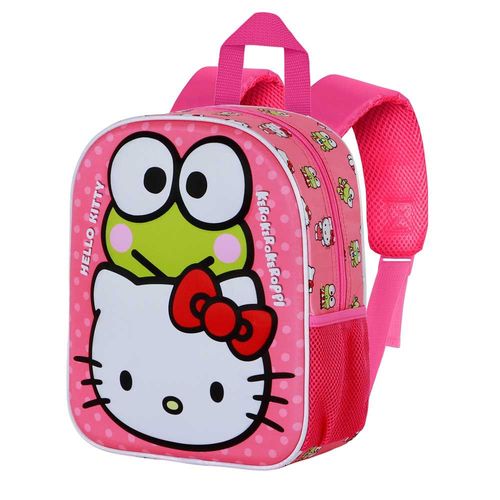 Sac à Dos 3D Elite - Hello Kitty Funny - Rose- Taille Unique