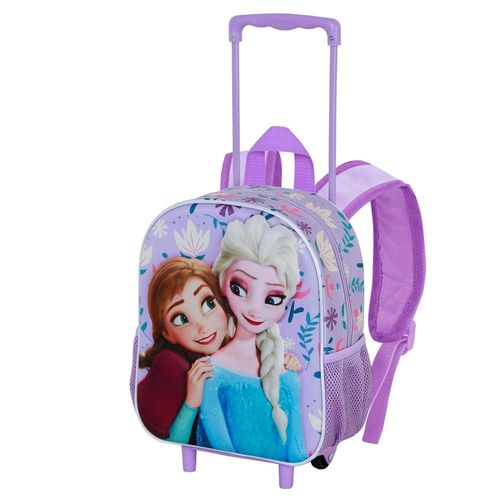 Sac à dos 3D à Roulettes Petit - Disney La Reine des Neiges 2 (Frozen) Beauty - Lilas - Taille Unique
