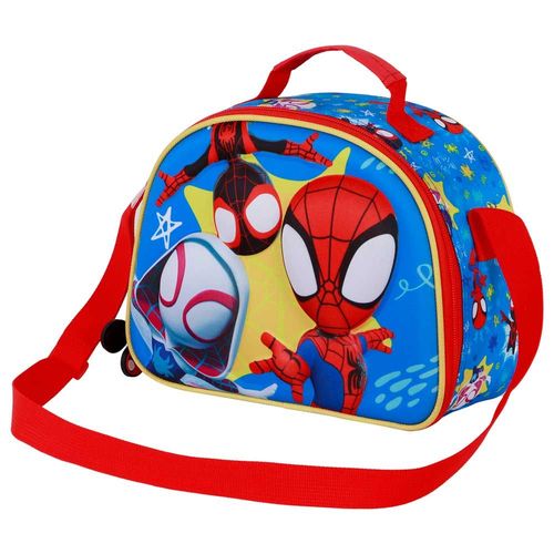 Sac Repas 3D - Marvel Spiderman Amazing - Rouge - Taille Unique